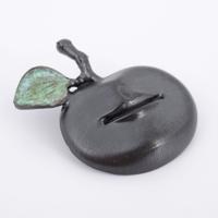 Claude Lalanne POMME BOUCHE Bronze Brooch - Sold for $1,664 on 05-24-2025 (Lot 279).jpg